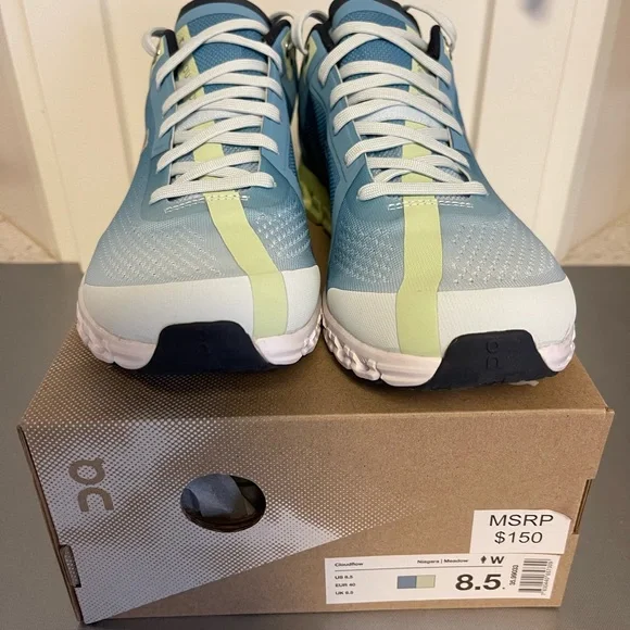 On Cloudflow Women Niagara Meadow Athletic Sneakers High Performance Sz 8.5 NIB - Picture 9 of 13